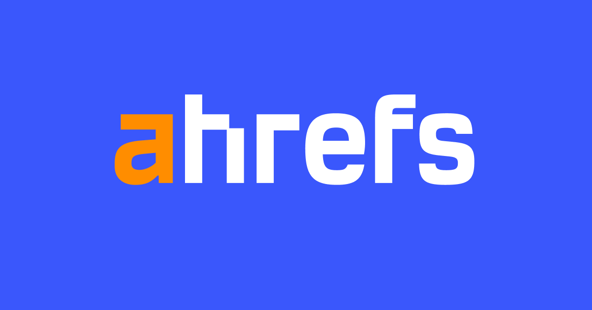 Logo Ahrefs